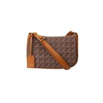 Bolsa Transversal Feminina Pequena Monograma BG Marrom Bolsa Transversal Feminina Pequena Monograma BG Marrom