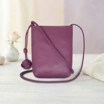 Bolsa Transversal Feminina Porta Celular Elegante e Praticidade Mini Bag Fashion Cor:MarromTamanho:P