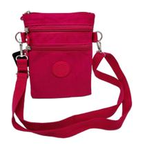 Bolsa Transversal Feminina Tira Colo Pequena 3 Divisórias