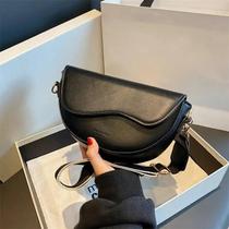 Bolsa Transversal Feminina Vintage Em Couro PU Com Alça Larga, Cor Sólida, Pequena Bolsa De Ombro Bolsa Transversal Feminina Vintage Em Couro PU Com Alça Larga, Cor Sólida, Pequena Bolsa De Ombro
