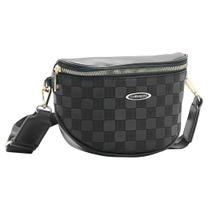 Bolsa Transversal Feminina Xadrez Chenson 3484428