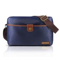 Bolsa Transversal For Men Jacki Design Azul/marrom Bolsa Transversal For Men Jacki Design Azul/marrom