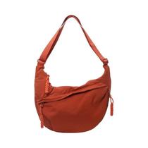 Bolsa Transversal Grande De Nylon Estilo Hobo, Versátil Para Estudantes E Entregadores, Design
