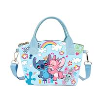 Bolsa Transversal Grande E Fofa Da Disney Stitch Para Meninas, Bolsa De Ombro Infantil Bolsa Transversal Grande E Fofa Da Disney Stitch Para Meninas, Bolsa De Ombro Infantil