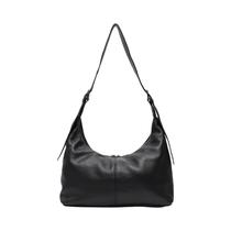 Bolsa Transversal Grande Feminina Em Couro Legítimo Com Alça Larga, Bolsa Casual Para O Dia a Dia Bolsa Transversal Grande Feminina Em Couro Legítimo Com Alça Larga, Bolsa Casual Para O Dia a Dia