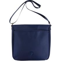 Bolsa Transversal Heys America HiLite Duplo Zíper RFID Azul-Marinho Bolsa Transversal Heys America HiLite Duplo Zíper RFID Azul-Marinho