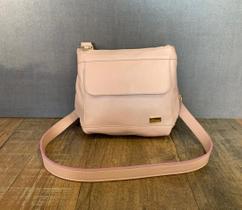 Bolsa Transversal Hobo Casual Couro Feminina Amarelle - Rose Quartz Bolsa Transversal Hobo Casual Couro Feminina Amarelle - Rose Quartz