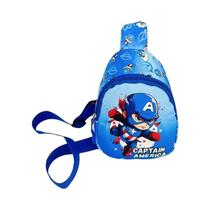 Bolsa Transversal Infantil Marvel Homem-Aranha Homem De Ferro Capitão América Para Meninos E Meninas Bolsa Transversal Infantil Marvel Homem-Aranha Homem De Ferro Capitão América Para Meninos E Meninas