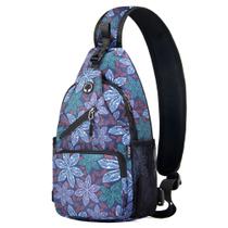 Bolsa transversal Javolto Sling, mochila impermeável de nylon