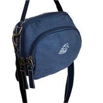 Bolsa Transversal Lona Grossa Masculina KVN8009