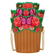 Bolsa Transversal Loungefly Cesta de Flores 16 x 27 x 9 cm Bolsa Transversal Loungefly Cesta de Flores 16 x 27 x 9 cm