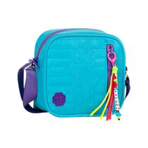 Bolsa Transversal Luluca Pequena Original Nylon Mini Bag Azul Semax - LU2735AZ