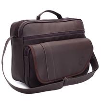 Bolsa Transversal Masculina P/ Notebook até 14 Pol. Pasta Carteiro p/ Motoboy Maleta Social
