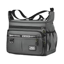 Bolsa Transversal Masculina Para Negócios, Alça De Ombro Ajustável, Bolsos Multicamadas Para Bolsa Transversal Masculina Para Negócios, Alça De Ombro Ajustável, Bolsos Multicamadas Para