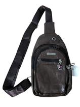 Bolsa Transversal Masculina Tiracolo Pochete Ombro Peito 4 Compartimentos Bolsa Transversal Masculina Tiracolo Pochete Ombro Peito 4 Compartimentos