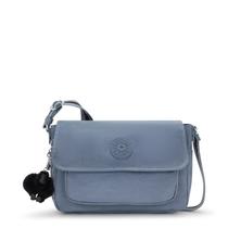 Bolsa Transversal Media Dalma Kipling Blue Stone