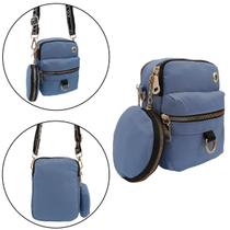 Bolsa transversal mini bag com porta moeda
