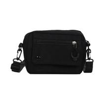 Bolsa Transversal Mini De Lona Para Mulheres, Estilo Coreano Simples, Pequena Bolsa Com Zíper Para Bolsa Transversal Mini De Lona Para Mulheres, Estilo Coreano Simples, Pequena Bolsa Com Zíper Para