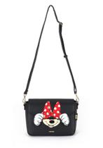 Bolsa Transversal Minnie Laço Vermelho E Preto Luxcel - LC Bolsa Transversal Minnie Laço Vermelho E Preto Luxcel - LC