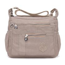 Bolsa transversal MINTEGRA de nylon impermeável para mulheres