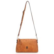 Bolsa transversal monograma com divisórias médio wj sintético Bolsa transversal monograma com divisórias médio wj sintético