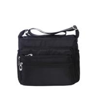 Bolsa transversal NOTAG Bolsa de ombro impermeável preta