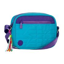 Bolsa Transversal P Nylon Oficial Luluca -Semax LU2737AZ Azul
