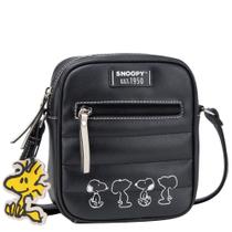 Bolsa Transversal P SNOOPY SP2290PT Preto - SEMAX