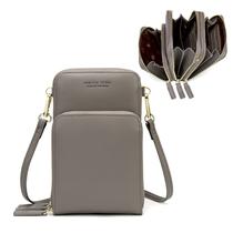 Bolsa transversal para celular myfriday Small para mulheres, preta Bolsa transversal para celular myfriday Small para mulheres, preta