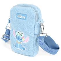 Bolsa Transversal Pelúcia Stitch Shoulder Bag Luxcel Bolsa Transversal Pelúcia Stitch Shoulder Bag Luxcel