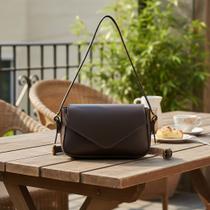 Bolsa Transversal Pequena Com Flap Envelope De Ombro