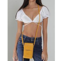 Bolsa Transversal Pequena Feminina Linda Estilosa Passeio