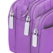 Bolsa Transversal Pequena roxo