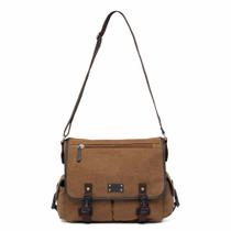 Bolsa Transversal Polo One Trabalho Viagem Reforçada Marrom Notebook Bolsa Transversal Polo One Trabalho Viagem Reforçada Marrom Notebook