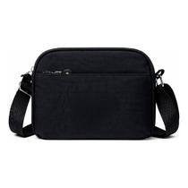 Bolsa Transversal Prática com Dois Bolsos Alça Removível Uso Cotidiano