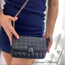 Bolsa transversal preta Bolsa transversal preta