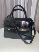 Bolsa transversal preta