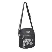 Bolsa Transversal Preta Snoopy - Semax SP2239PT