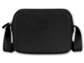 Bolsa Transversal Quadrada Moleca Bag Zíper E Alça Original Preto Cód. 2561 Bolsa Transversal Quadrada Moleca Bag Zíper E Alça Original Preto Cód. 2561