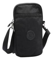 Bolsa Transversal Republic Vix - Preta Bolsa Transversal Republic Vix - Preta