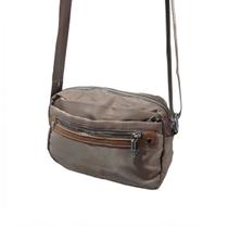 Bolsa Transversal Retangular Alça Ajustável Cor: Cinza Bolsa Transversal Retangular Alça Ajustável Cor: Cinza