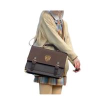 Bolsa Transversal Retrô Feminina Estilo Colegial JK Com Emblema Portátil, De Ombro Único, Para Bolsa Transversal Retrô Feminina Estilo Colegial JK Com Emblema Portátil, De Ombro Único, Para