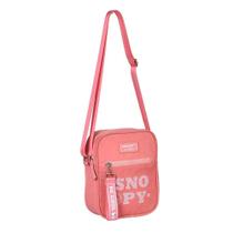 Bolsa Transversal Rosê Snoopy - Semax - SP2239RS