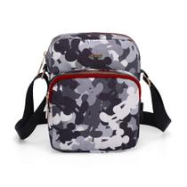 Bolsa Transversal Shoulder Bag Camuflada Disney Mickey Mouse