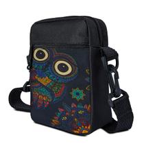 Bolsa Transversal Shoulder Bag Coruja Pequena Necessaire Transversal