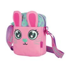Bolsa Transversal Shoulder Bag Infantil Bichinhos Fuseco Linda e Reforçada