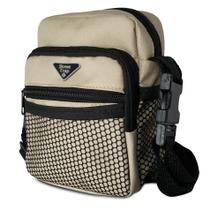 Bolsa Transversal Shoulder Bag Pequena Street Trap Caqui Mini Necessaire Moda Casual Bolsa Transversal Shoulder Bag Pequena Street Trap Caqui Mini Necessaire Moda Casual