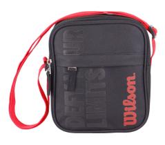 Bolsa Transversal Shoulder Bag Wilson PRETA/VERMELHA - 65.030097BL