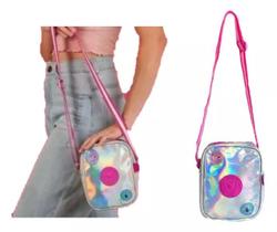 Bolsa Transversal Shoulderbag Oficial Luluca Holográfica