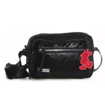 Bolsa Transversal Soft Mickey Preto